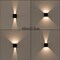 Modern Wall Sconce LED Waterproof Wall Lamp Aluminum with Adjustable Beam 10-Watt 4000K Cool White Indoor Outdoor for Bathroom Bedroom Corridor Living Room Stairs and Garden